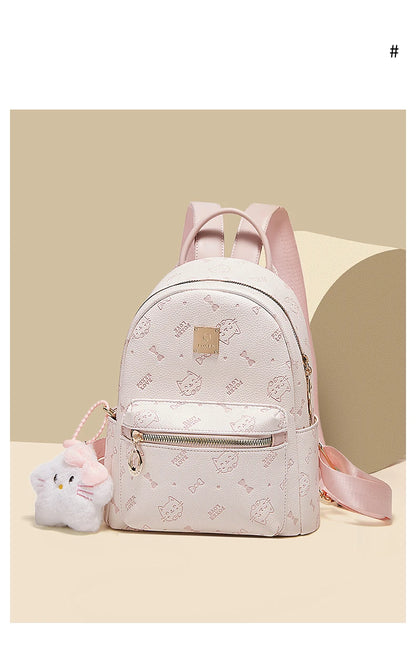 FOXER Brand PVC Leather Backpack Cute Embossing 2026 New Design Large Capacity School Bag Women's Fashion Travel Bags