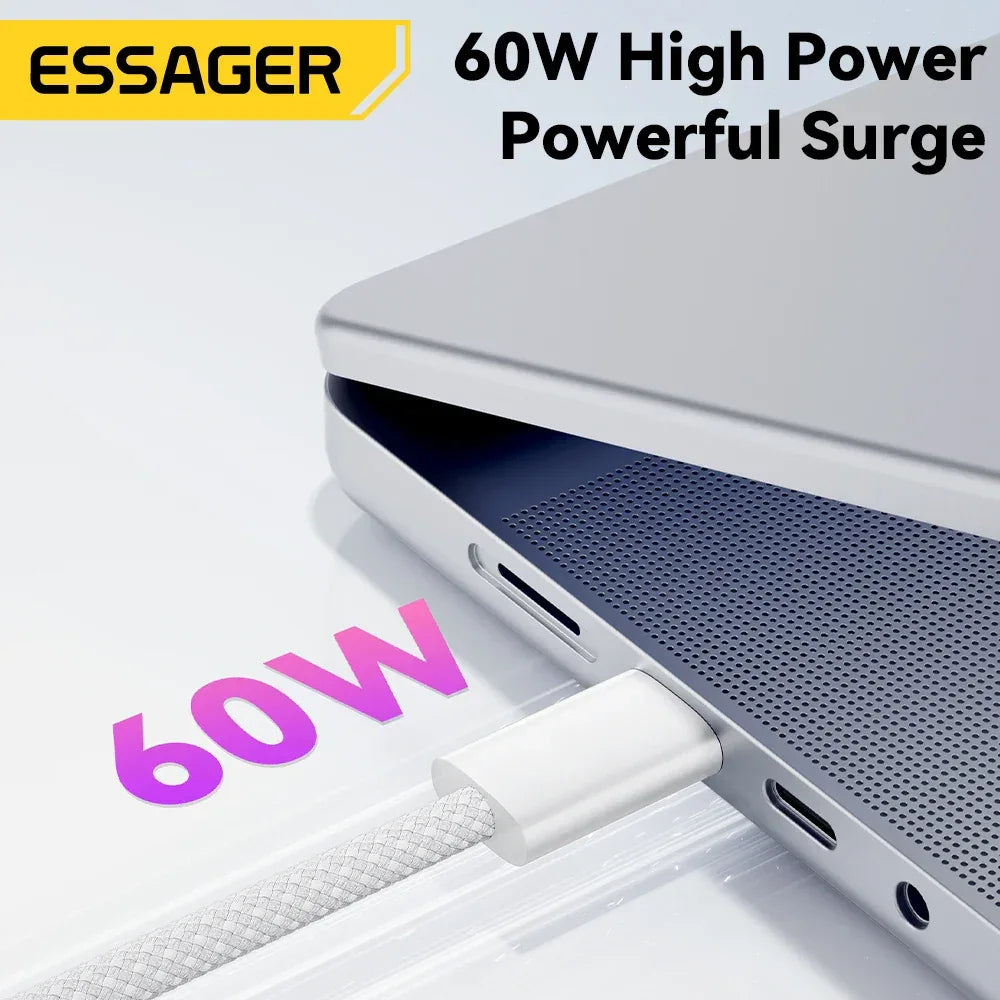 Essager 60W USB C Cable - ShopHub
