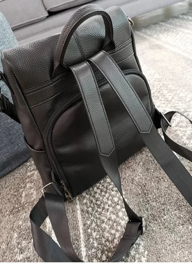 ZOOLER Hot Seller Women Cow Backpack 100% Genuine Leather Backpack Causal School Bags Travel Cowskin Female Backpacks#Z186