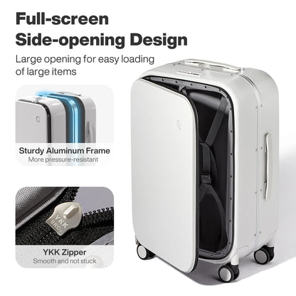 Mixi Premium Polycarbonate Rolling Suitcase