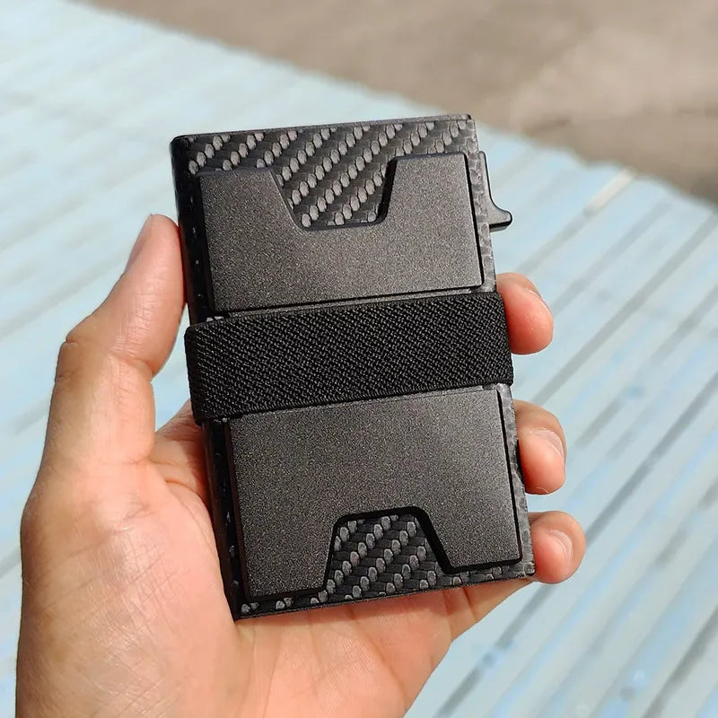 Aluminium Card Holder Rfid Blocking Wallet