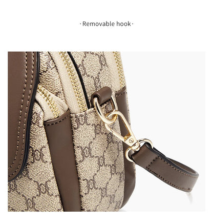 FOXER Lady's Shoulder Bag PVC Leather Casual Handbag Vintage Female Crossbody Bag Fashion Commute Boston Bag