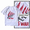 COOLMIND X0009 Anti-War Graphic Cotton Tee