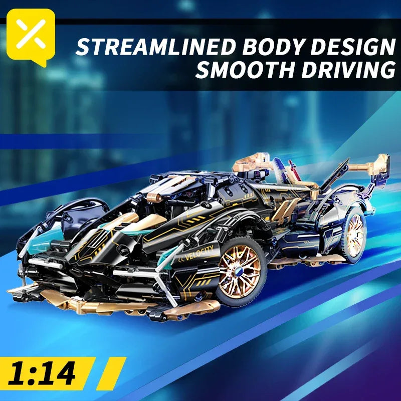 TOYLINX Supercar Building Block Toy - ShopHub