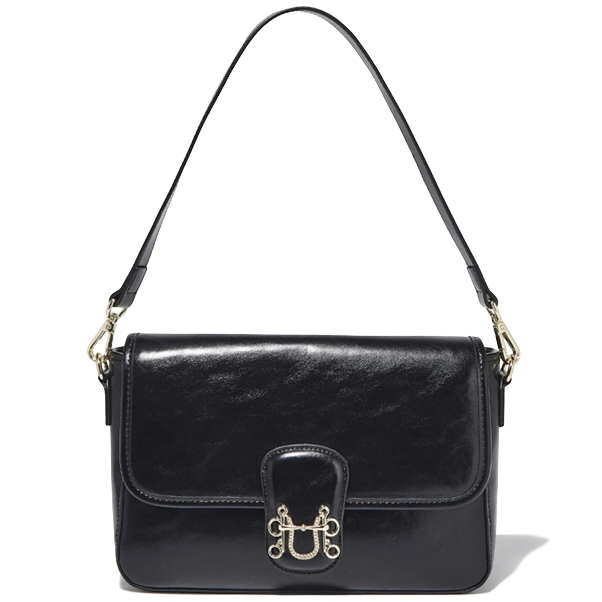 FOXER Split Cowhide Leather Crossbody Bag