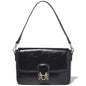 FOXER Split Cowhide Leather Crossbody Bag