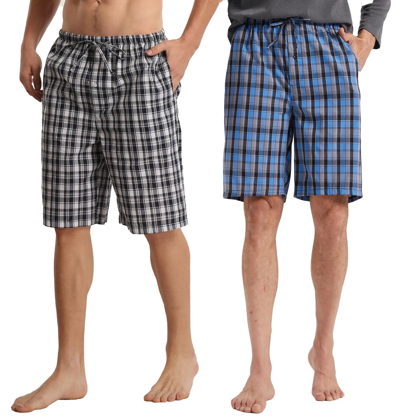Men's Cotton Summer Pajama Shorts - Comfort Meets Style