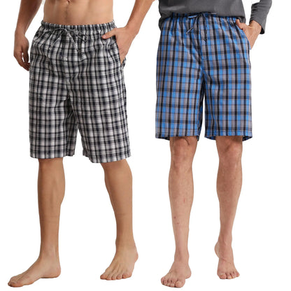 Men's Cotton Summer Pajama Shorts - Comfort Meets Style