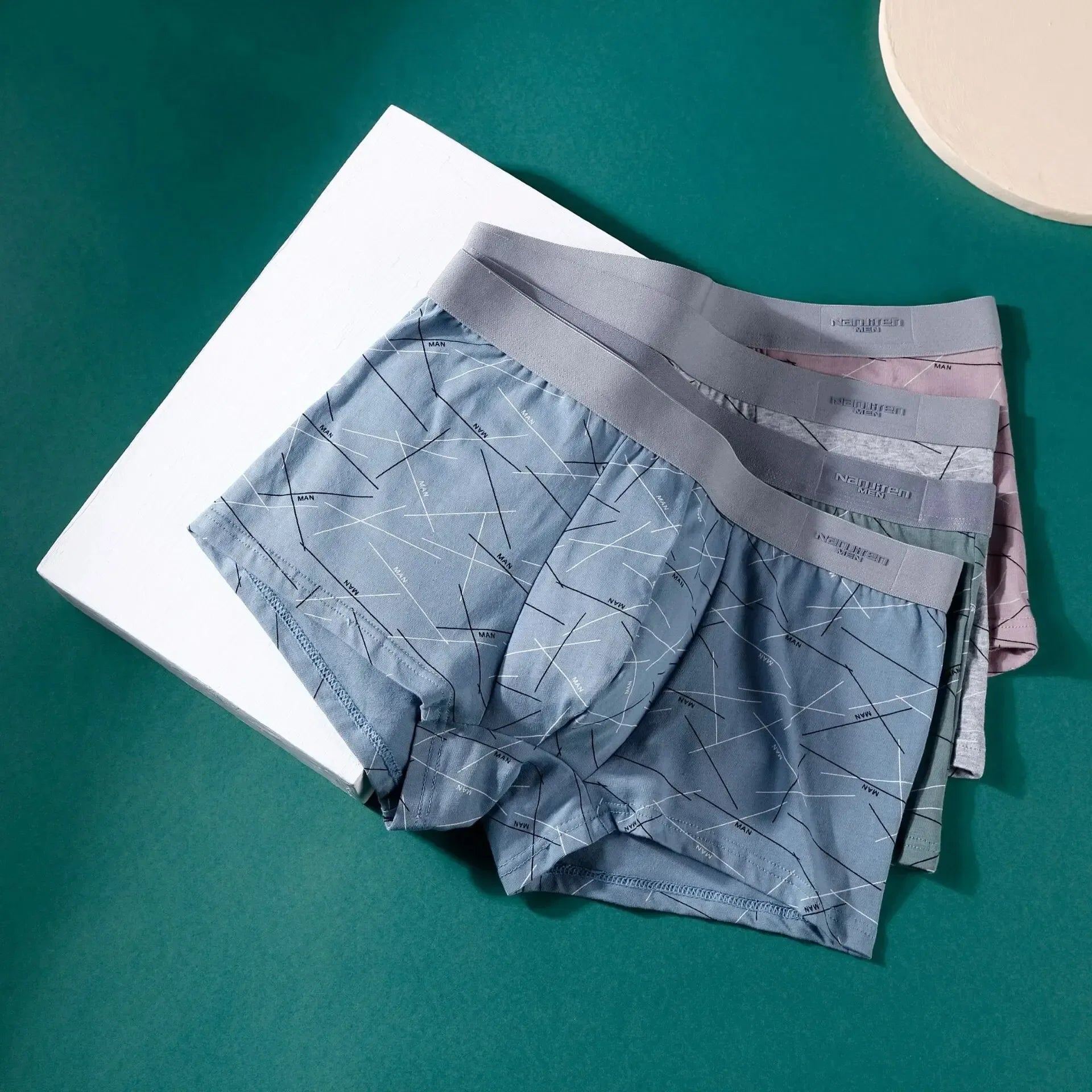 Men's 4 Pack Ice Silk Mesh Boxer Shorts - ShopHub