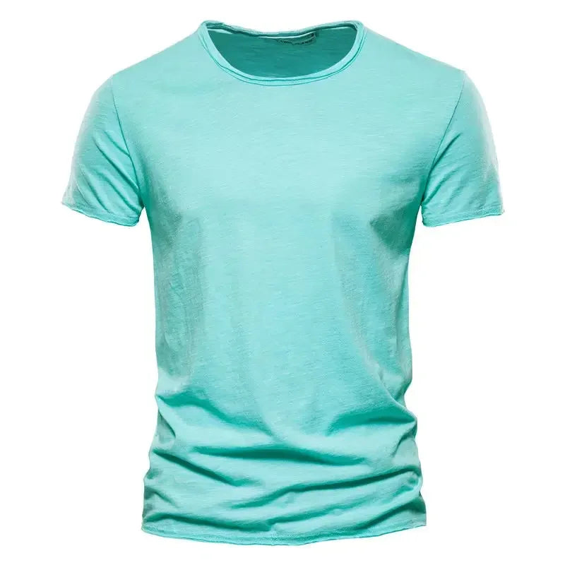 AIOPESON 100% Cotton Men's T-Shirts - ShopHub