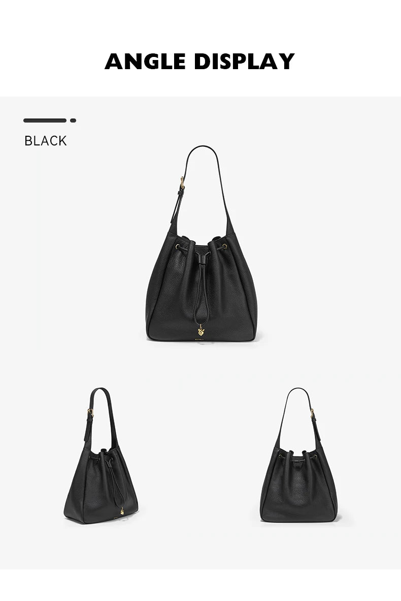 BAFELLI Genuine Cow Leather Shoulder Bag