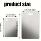 2pcs Stainless Steel Cutting Board Set