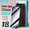 Joyroom Anti-Spy Glass Privacy Screen Protectors For iPhone 18 & 17