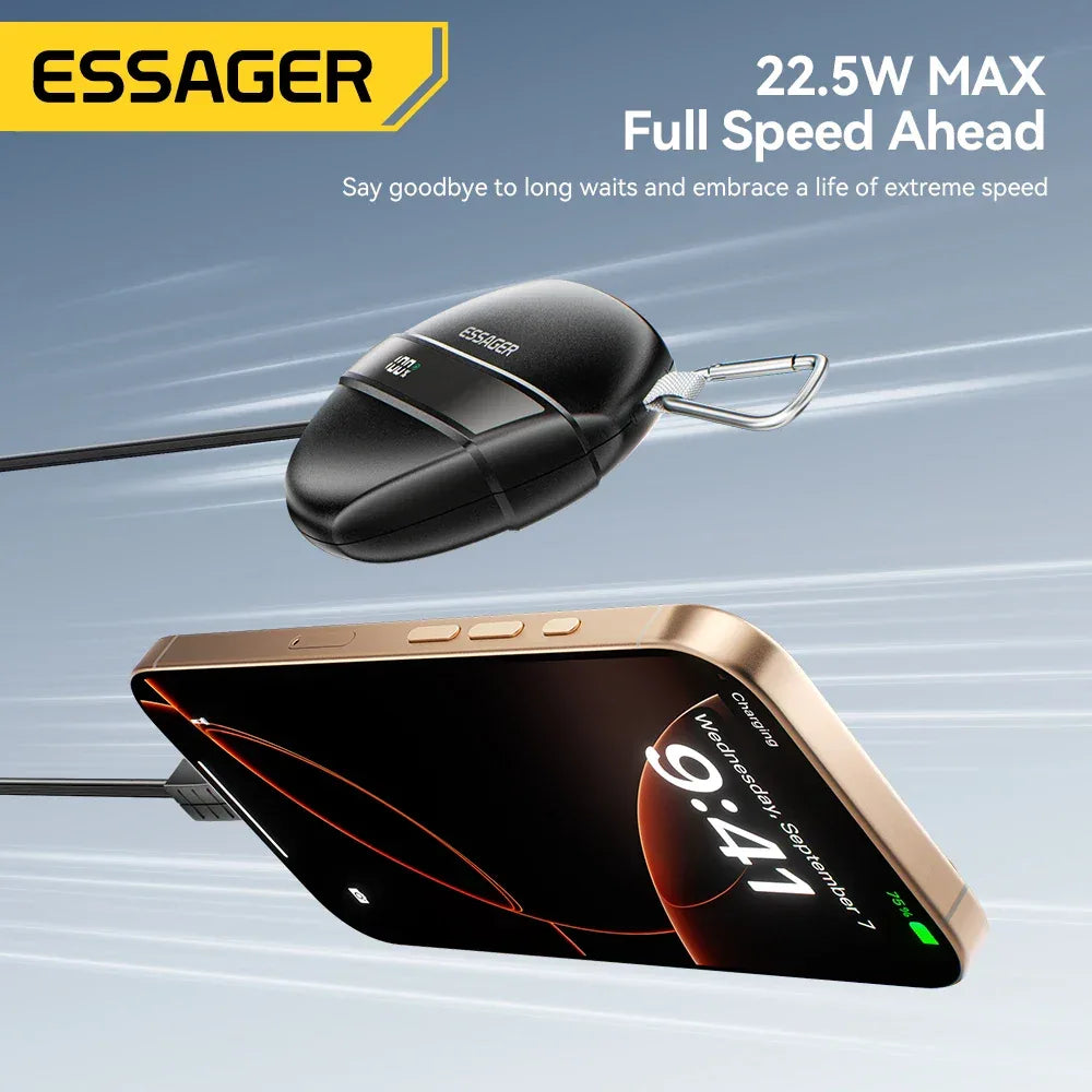 Essager 10000mAh Digital Display Power Bank - ShopHub