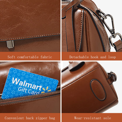 FOXER Split Leather Women's Handbag