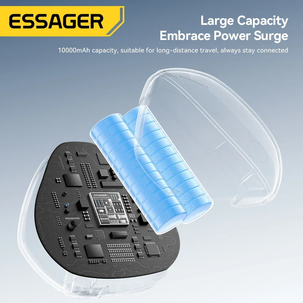 Essager 10000mAh Digital Display Power Bank - ShopHub