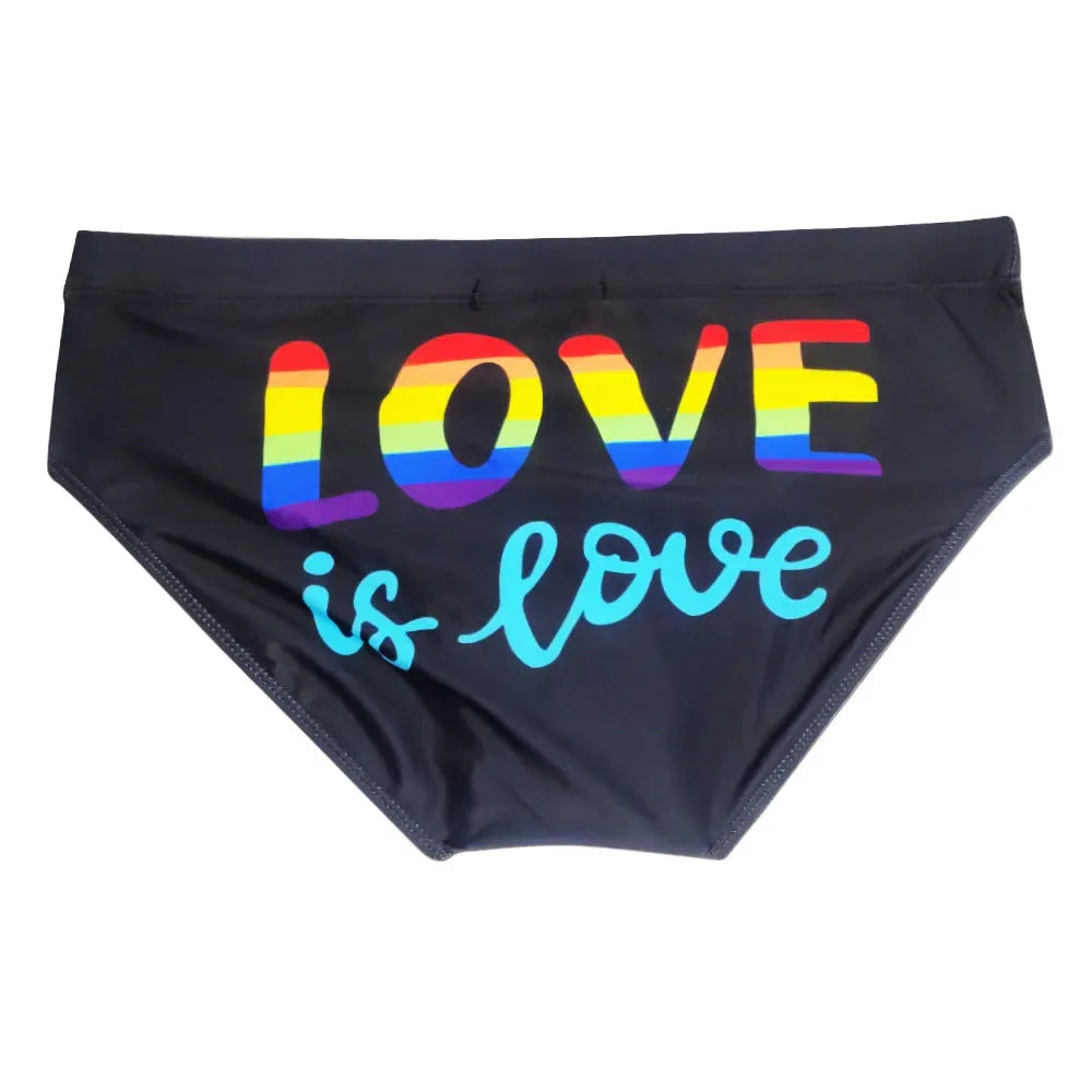 UXH LGBT Men's Swim Briefs - ShopHub