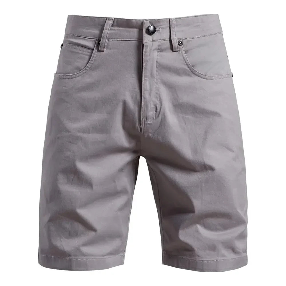 AIOPESON Men's 100% Cotton Summer Shorts - ShopHub