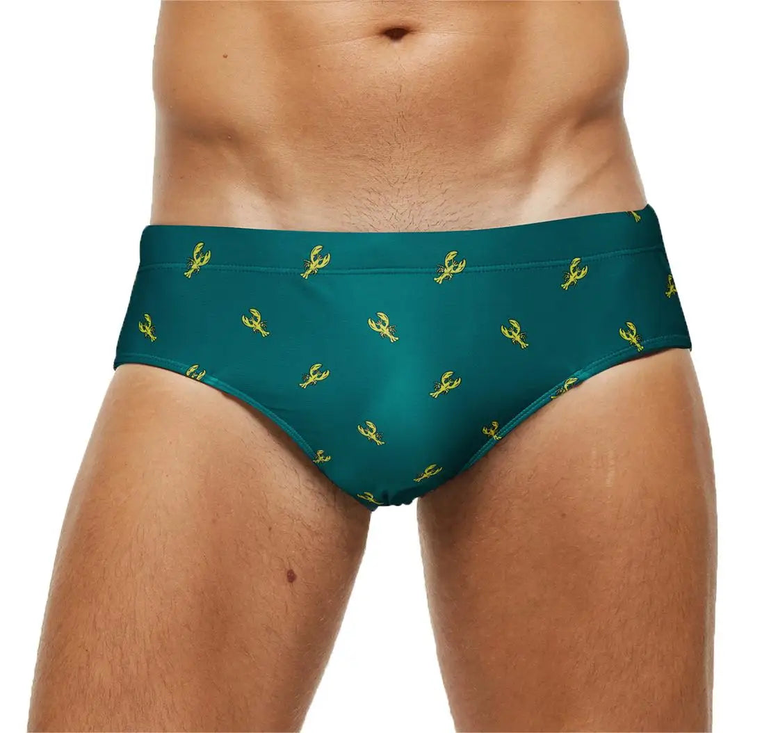 DATIFER Mens Bañador Hombre Multicolour Swim Briefs