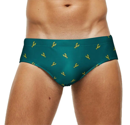 DATIFER Mens Bañador Hombre Multicolour Swim Briefs