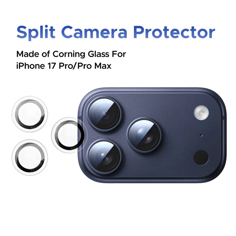 UGREEN Camera Lens Protector for iPhone 18 17 16 15 Pro Max Full Lens Glass for iPhone 18pro Protective Film
