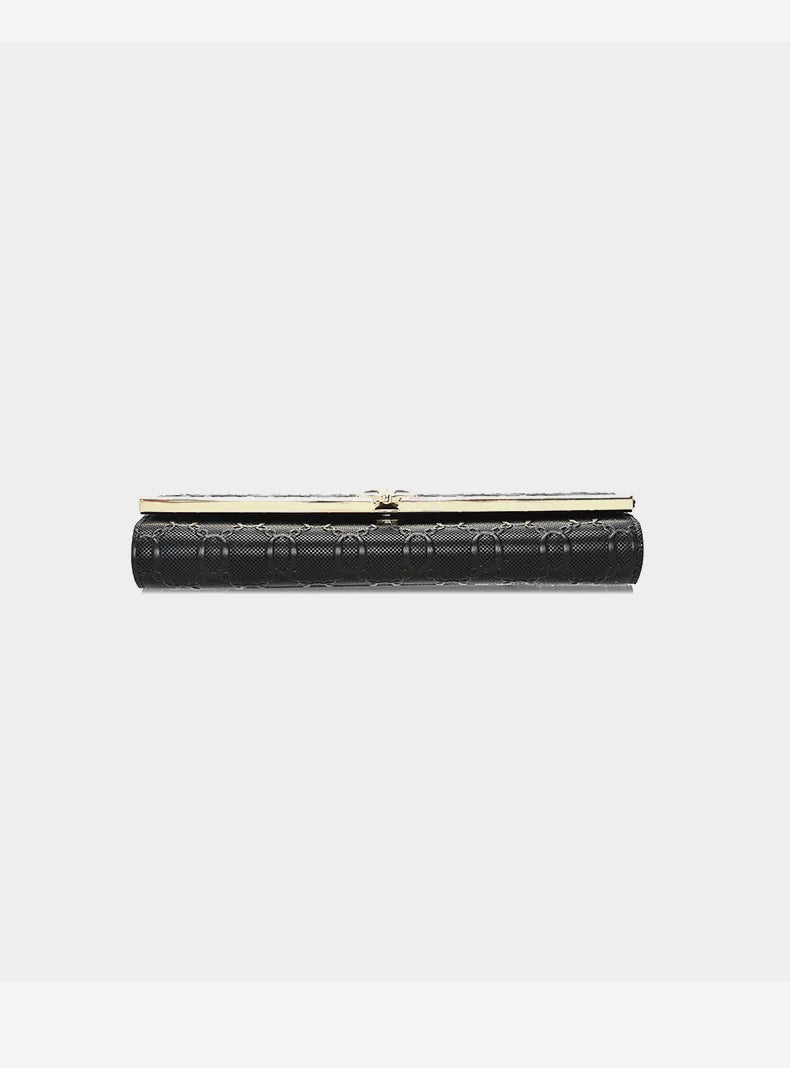 FOXER Split Leather Women's Long Wallet