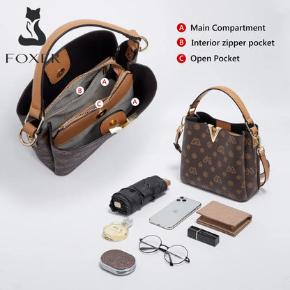 FOXER Retro Women's Bucket Bag