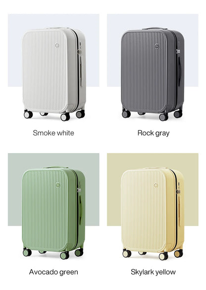 Mixi Striped Travel Luggage 16", 20", 24", and 26"