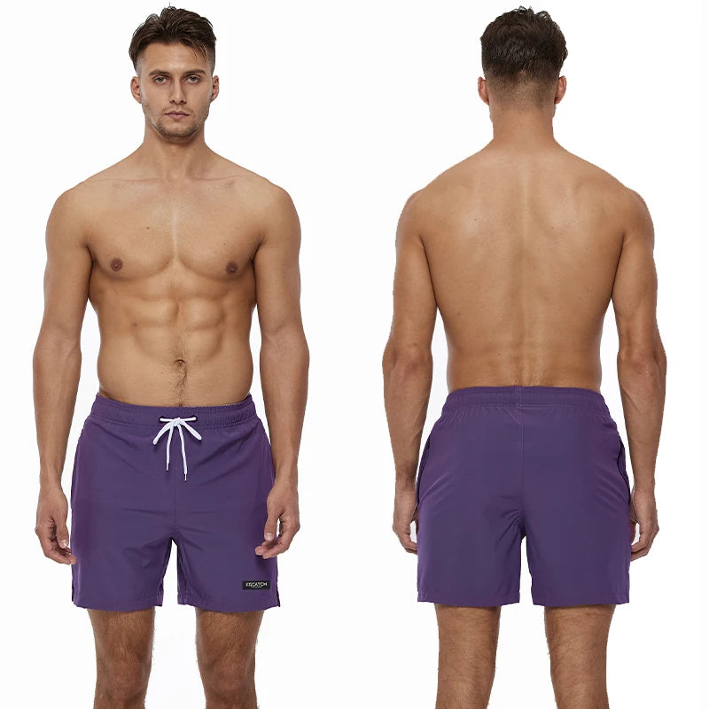 DATIFER Men's Classic Polyester Board Shorts