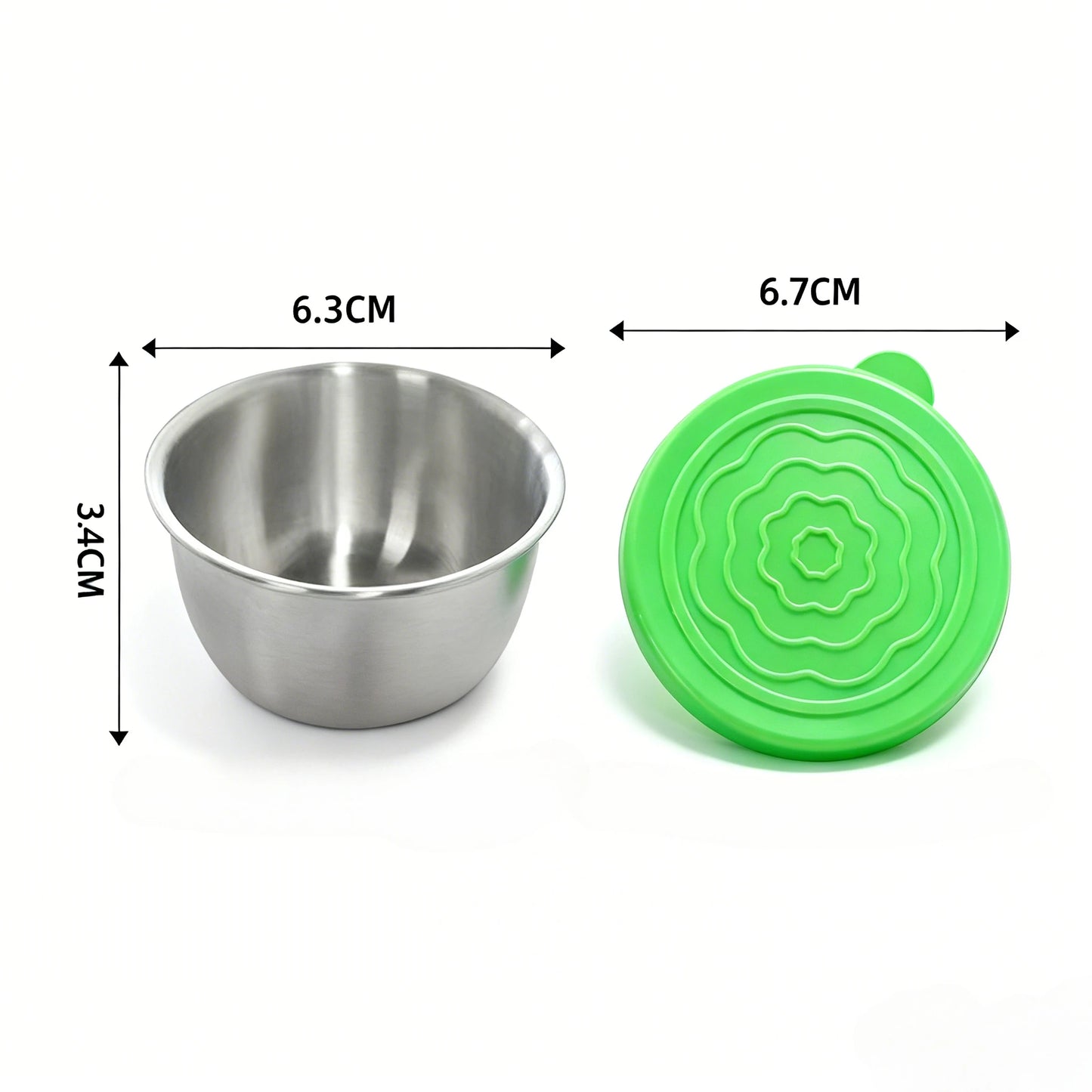 12pc 304 Stainless Steel Food Containers with Leakproof Lids