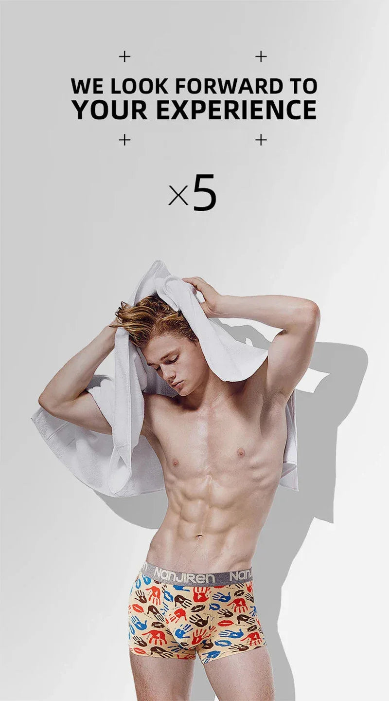Men's 4-5 Pack Hot Cotton Boxers - ShopHub