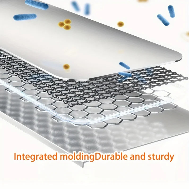 Large Foldable Stainless Steel Cutting Board