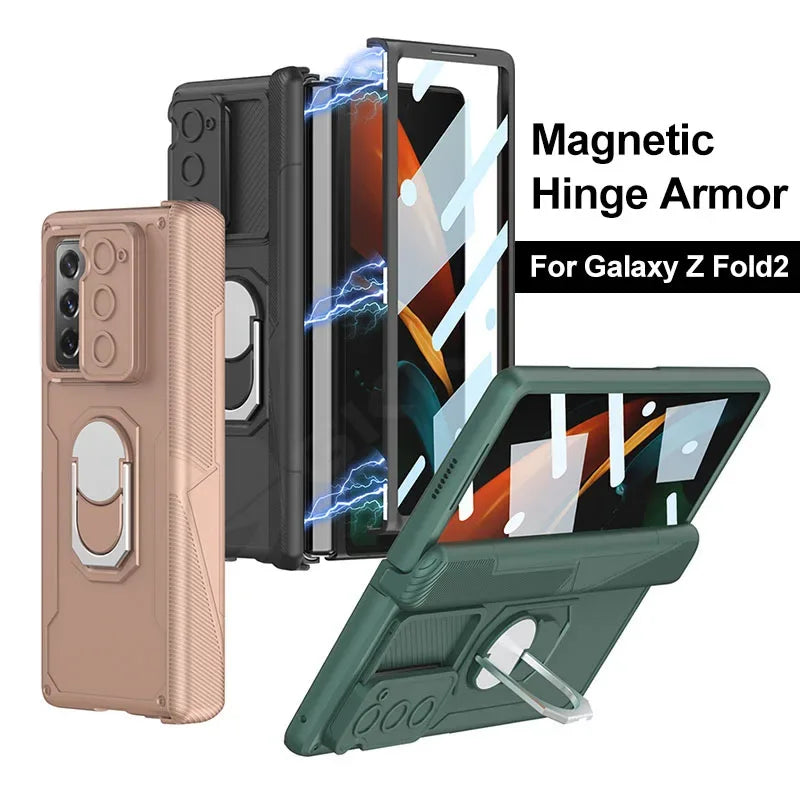 GKK Magnetic Hinge Armor Plastic Case for Galaxy Z Fold 2 - ShopHub