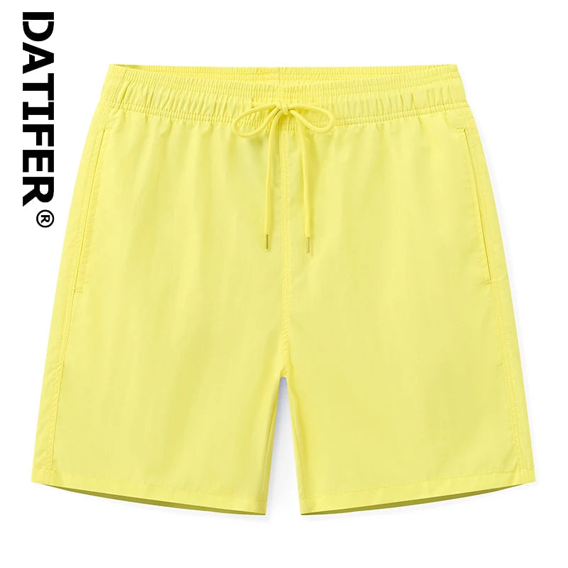 Men's ShopHub NZ swimwear boardshorts with nylon fabric, breathable mesh liner, suitable for surfing and water sports.