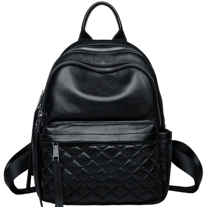 ZOOLER Full Skin 100%Genuine Leather Backpack Black Women's New Fashion Large Travel Bag Designer Business Need #SC1518