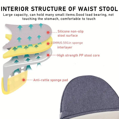 Ergonomic  Baby Carrier Adjustable Waistband Ergonomic Lightweight Collapsable Hipseat Carrier Portable Pocket