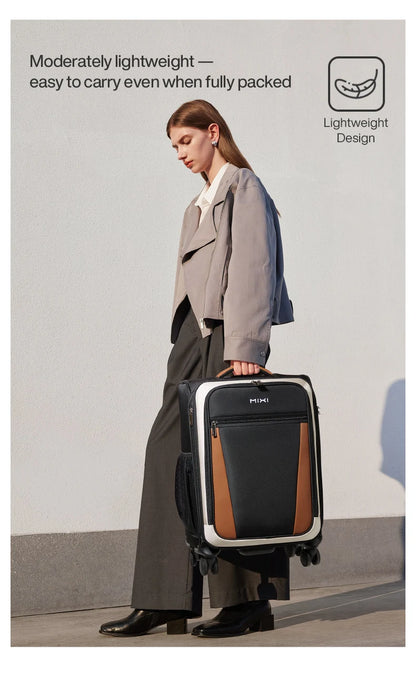 Mixi Compact 20-inch Carry-on Suitcase