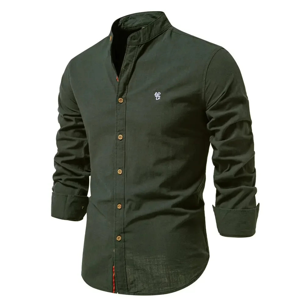 AIOPESON 100% Cotton Shirts - ShopHub