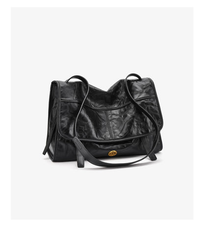 FOXER Wrinkled Genuine Leather Women's Crossbody Bag
