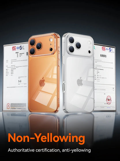 Joyroom Crystal Transparent Case For iPhone 18, 17, 16, 15, 14, 13
