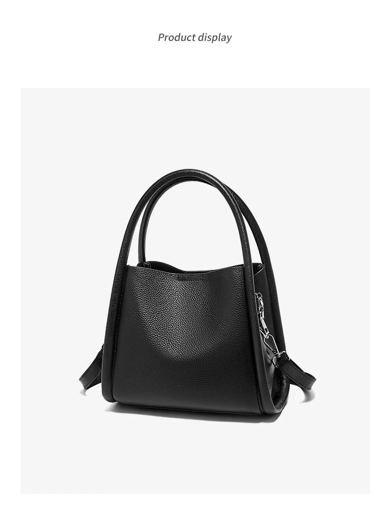 FOXER Luxury Leather Shoulder Bag