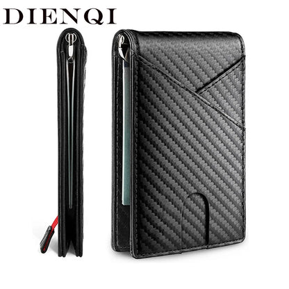 DIENQI Carbon Fiber Slim Wallet