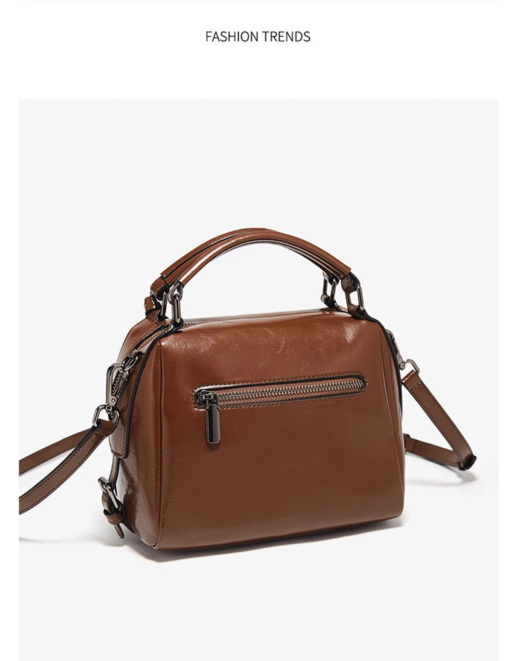 FOXER Split Leather Women's Handbag