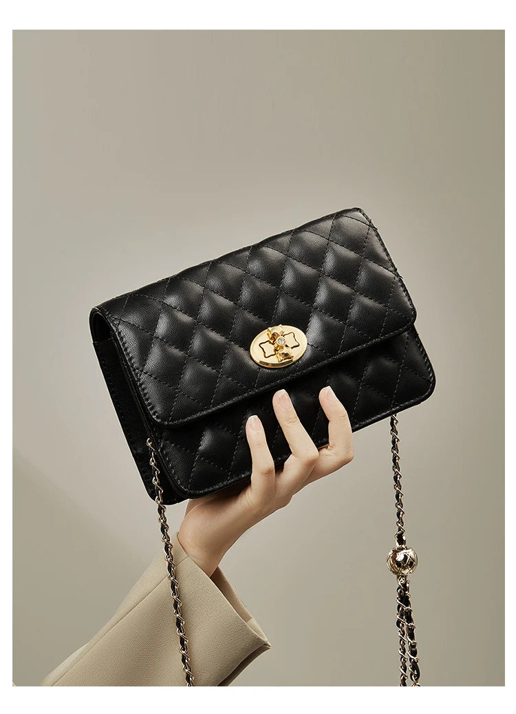 FOXER Split Leather Women's Shoulder & Crossbody Bag