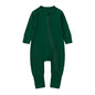Kids Tales Little Cloud Ribbed Long-Sleeve Baby Romper