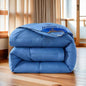 Hilton Hotel down Feather Comforter Thick Warm Home Use Spring Autumn Bedding Universal Dormitory Single Double Core Fiber