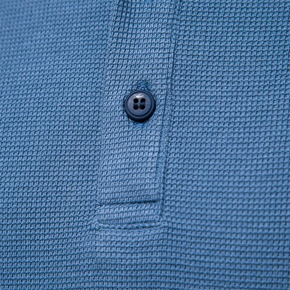 AIOPESON Waffle Henley Shirts - ShopHub