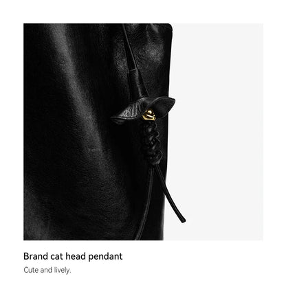 BAFELLI Soft Leather Large Capacity Work Tote Bag