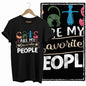 COOLMIND Cat Lover Graphic Cotton T-Shirt | Women's Relaxed Fit