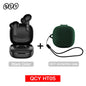QCY HT05 ANC Wireless Earbuds - TWS Bluetooth 5.2 with 40dB Active Noise Cancellation and In-Ear Mics